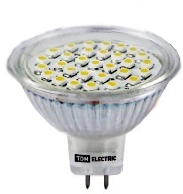 TDM ELECTRIC SQ0340-0006 Лампа светодиодная MR16-5 Вт-12 В -3000 К–GU 5,3 SMD TDM